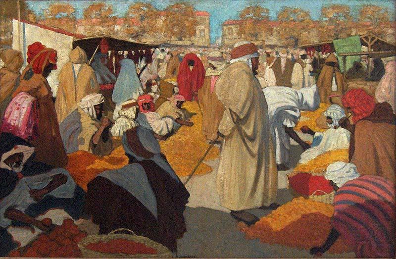 Orange Market at Blidah, Henri Evenepoel